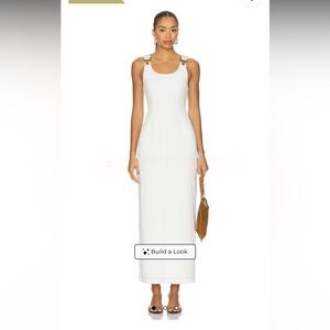 Sixteen Candles Maxi Dress in Porcelain